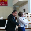 Jacob volunteers to help out in the ceremony